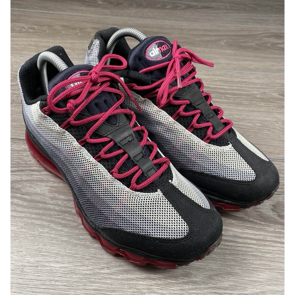 Nike Air Max 95 Dynamic Flywire Black Grey Womens 8.5 553554-060